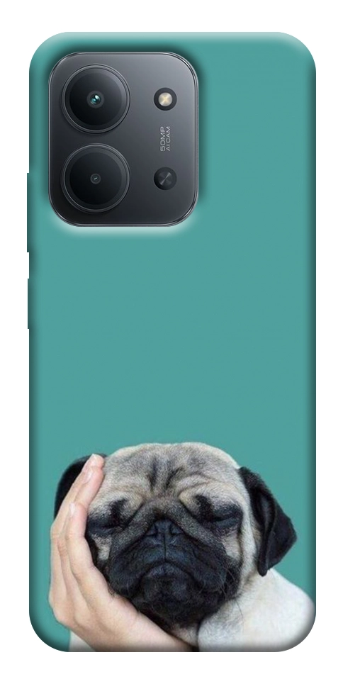 Чехол Спящий мопс для Xiaomi Redmi 15C (Europe version)
