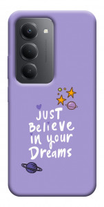 Чехол Just believe in your Dreams для Xiaomi Redmi 15 (Europe version)
