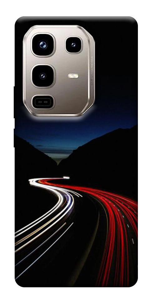 Чехол Красно-белая дорога для Infinix Note 50 Pro 4G