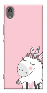 Чехол Unicorn love для Sony Xperia XA1