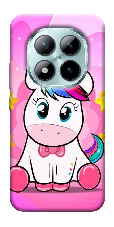 Чехол Красочный единорог для Xiaomi Redmi Note 15 Pro 5G