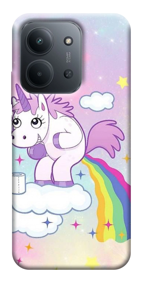 Чохол Єдиноріг з веселкою для Xiaomi Redmi 15C (Europe version)