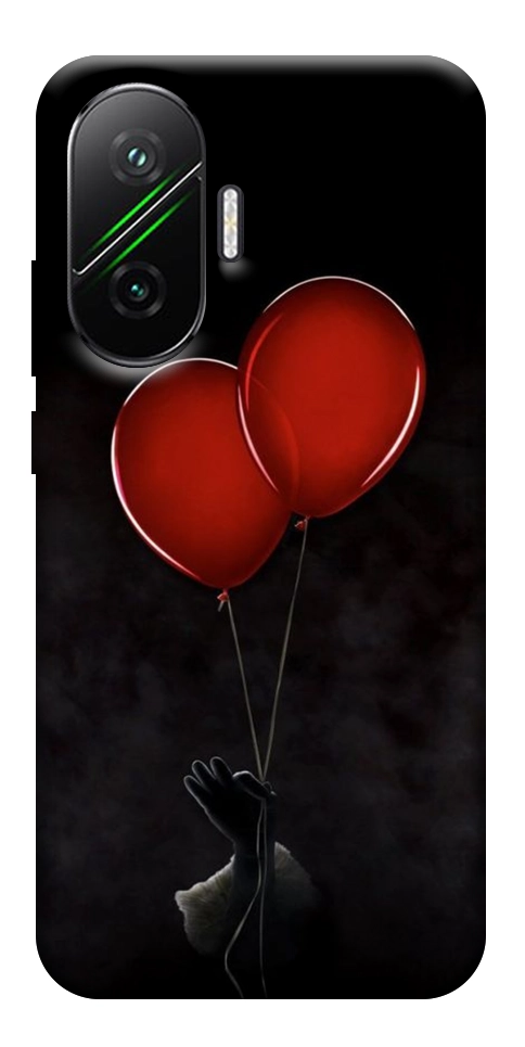 Чехол Красные шары для Xiaomi Poco F7