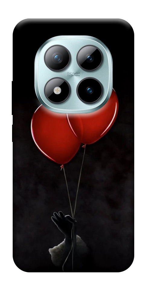 Чехол Красные шары для Xiaomi Redmi Note 15 Pro+ 5G