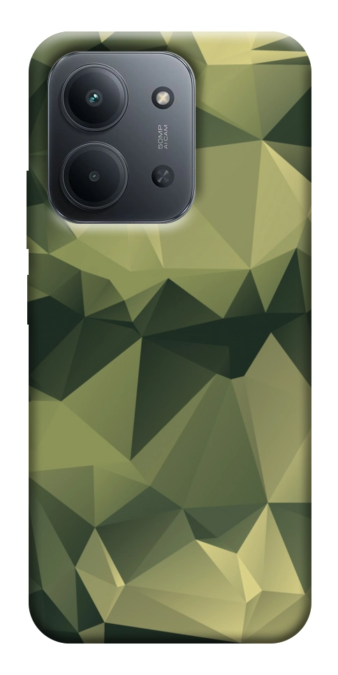 Чехол Треугольный камуфляж 2 для Xiaomi Redmi 15C (Europe version)