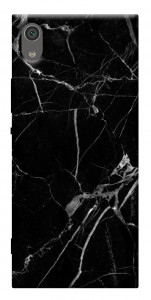 Чехол Черный мрамор для Sony Xperia XA1