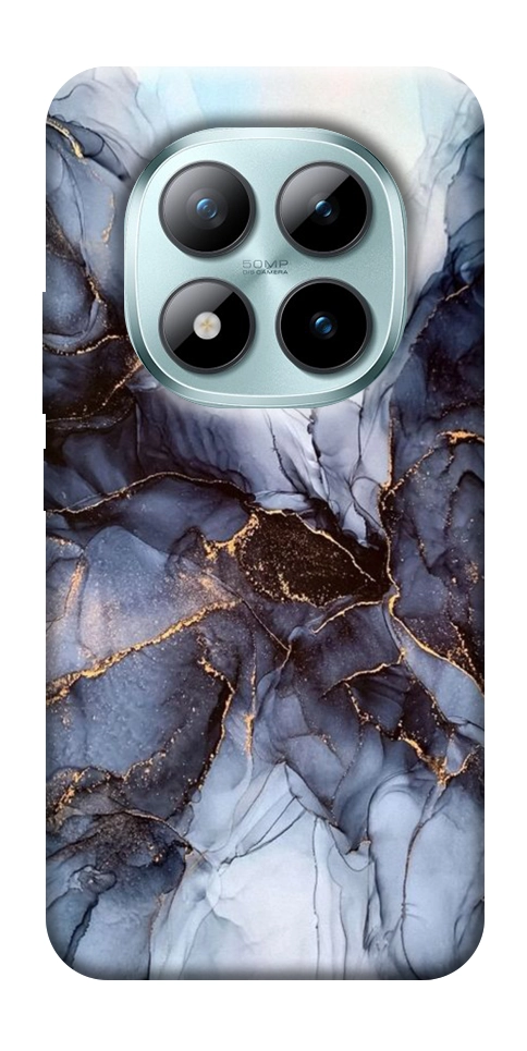 Чехол Черно-белый мрамор для Xiaomi Redmi Note 15 Pro+ 5G