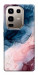 Чохол Рожево-блакитні розводи для Infinix Note 50 Pro 4G