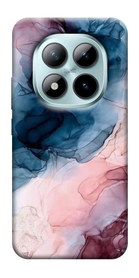 Чехол Розово-голубые разводы для Xiaomi Redmi Note 15 Pro+ 5G