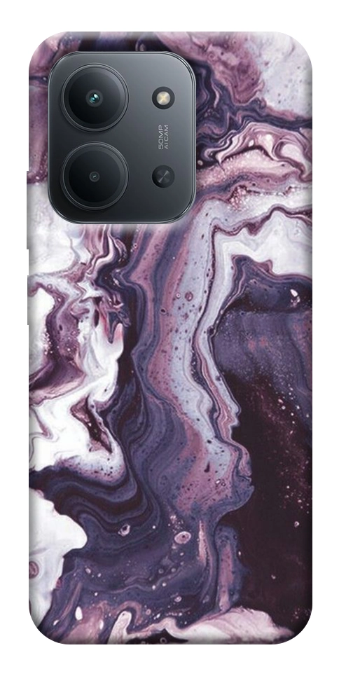 Чехол Красный мрамор для Xiaomi Redmi 15C (Europe version)