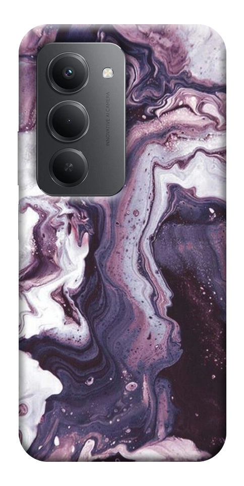 Чехол Красный мрамор для Xiaomi Redmi 15 (Europe version)