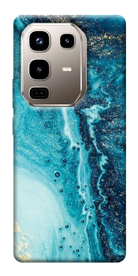 Чохол Блакитна фарба для Infinix Note 50 Pro 4G