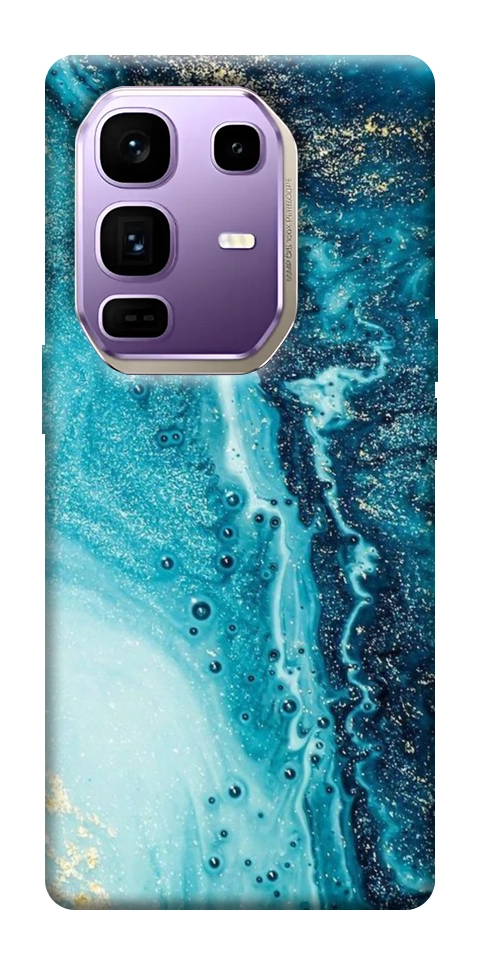 Чохол Блакитна фарба для Infinix Note 50 Pro+