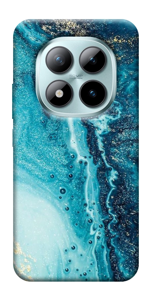 Чехол Голубая краска для Xiaomi Redmi Note 15 Pro 5G