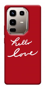 Чехол Hello love для Infinix Note 50 Pro 4G