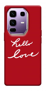 Чехол Hello love для Infinix Note 50 Pro+