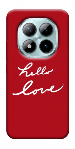 Чехол Hello love для Xiaomi Redmi Note 15 Pro+ 5G