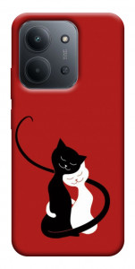Чехол Влюбленные коты для Xiaomi Redmi 15C (Europe version)