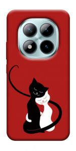 Чехол Влюбленные коты для Xiaomi Redmi Note 15 Pro 5G