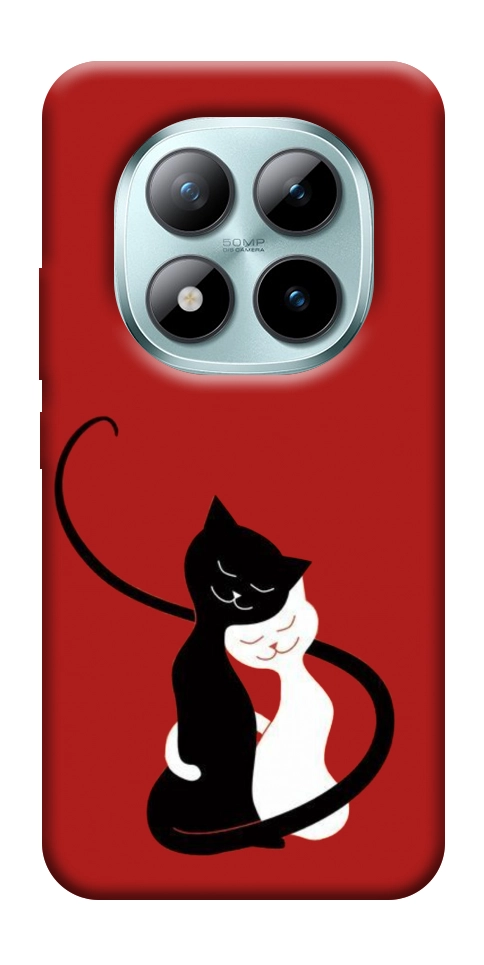 Чехол Влюбленные коты для Xiaomi Redmi Note 15 Pro+ 5G