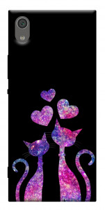 Чехол Космические коты для Sony Xperia XA1