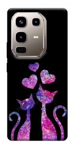 Чехол Космические коты для Infinix Note 50 Pro 4G