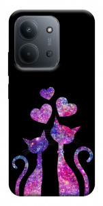 Чехол Космические коты для Xiaomi Redmi 15C (Europe version)