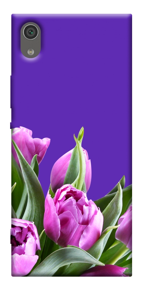 Чехол Тюльпаны для Sony Xperia XA1
