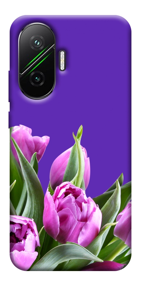 Чехол Тюльпаны для Xiaomi Poco F7