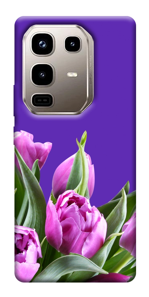 Чохол Тюльпани для Infinix Note 50 Pro 4G