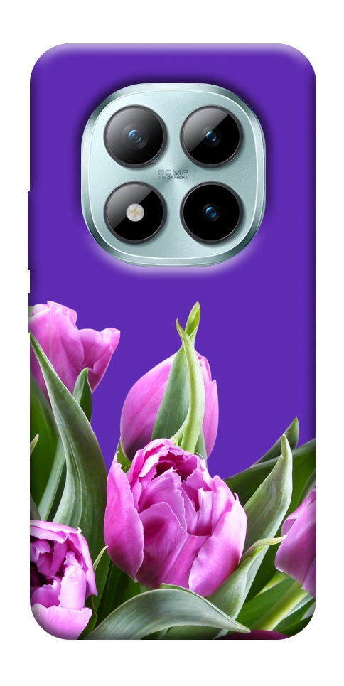 Чехол Тюльпаны для Xiaomi Redmi Note 15 Pro 5G