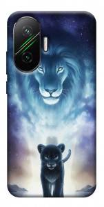Чехол Львы для Xiaomi Poco F7