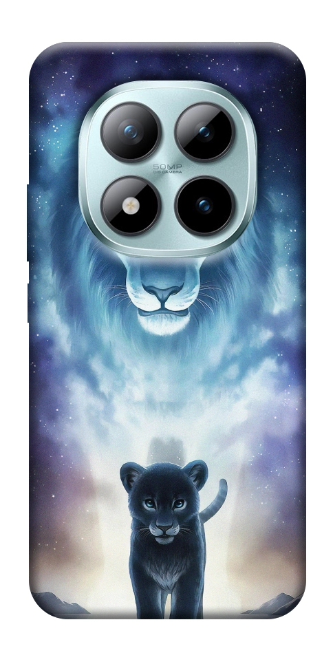 Чехол Львы для Xiaomi Redmi Note 15 Pro 5G