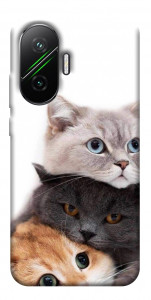 Чехол Три кота для Xiaomi Poco F7