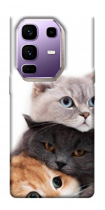 Чехол Три кота для Infinix Note 50 Pro+