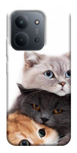 Чехол Три кота для Xiaomi Redmi 15C (Europe version)