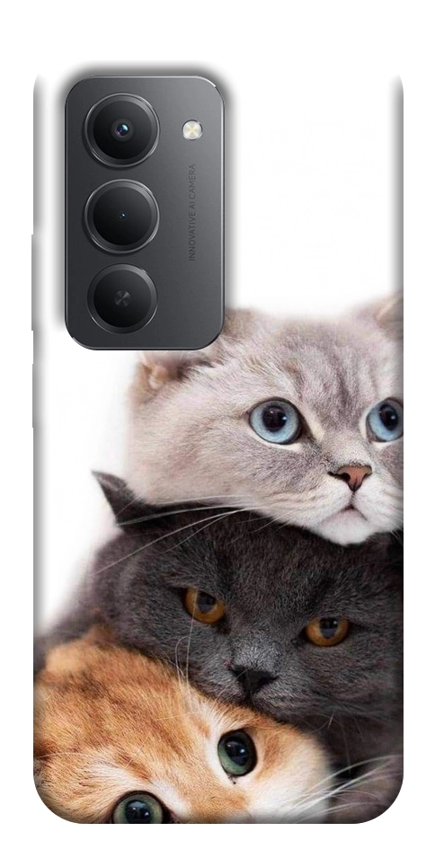 Чехол Три кота для Xiaomi Redmi 15 (Europe version)