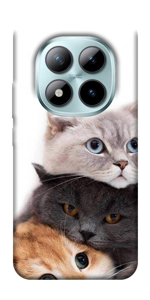 Чехол Три кота для Xiaomi Redmi Note 15 Pro 5G
