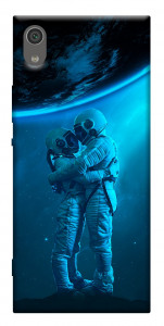 Чехол Космическая любовь для Sony Xperia XA1