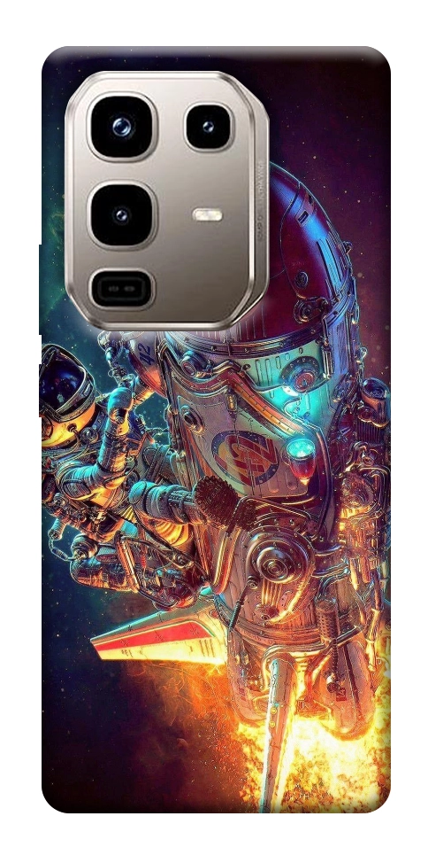 Чехол Космический корабль для Infinix Note 50 Pro 4G