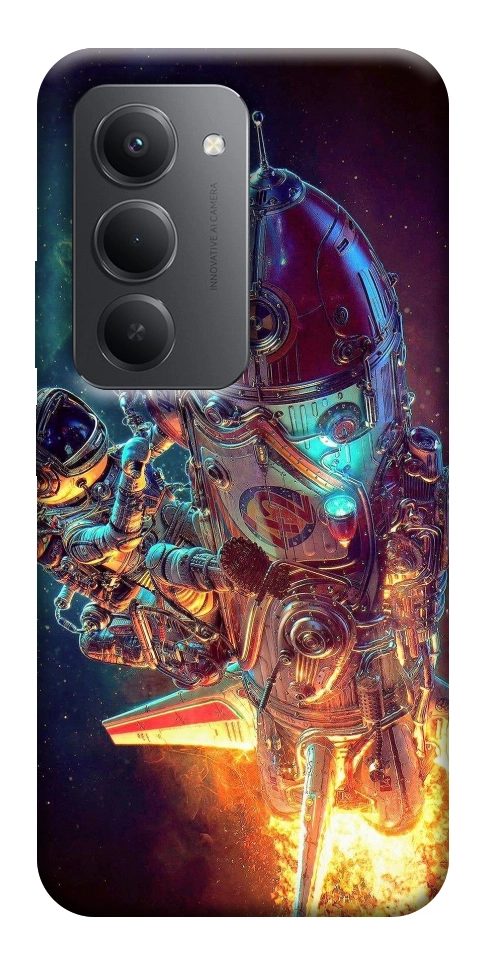 Чехол Космический корабль для Xiaomi Redmi 15 (Europe version)