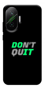Чехол Don't quit для Xiaomi Poco F7