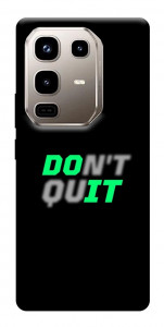 Чехол Don't quit для Infinix Note 50 Pro 4G