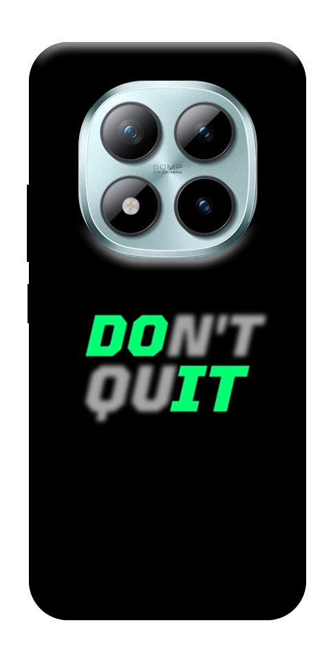 Чехол Don't quit для Xiaomi Redmi Note 15 Pro 5G