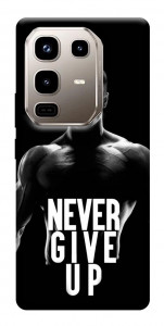 Чехол Never give up для Infinix Note 50 Pro 4G