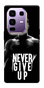 Чехол Never give up для Infinix Note 50 Pro+