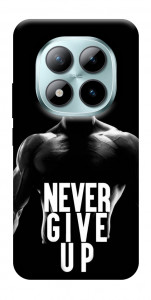 Чехол Never give up для Xiaomi Redmi Note 15 Pro+ 5G