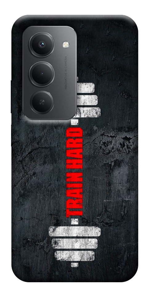 Чехол Train hard для Xiaomi Redmi 15 (Europe version)