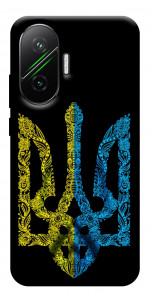 Чехол Жовтоблакитний герб для Xiaomi Poco F7