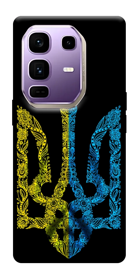 Чехол Жовтоблакитний герб для Infinix Note 50 Pro+